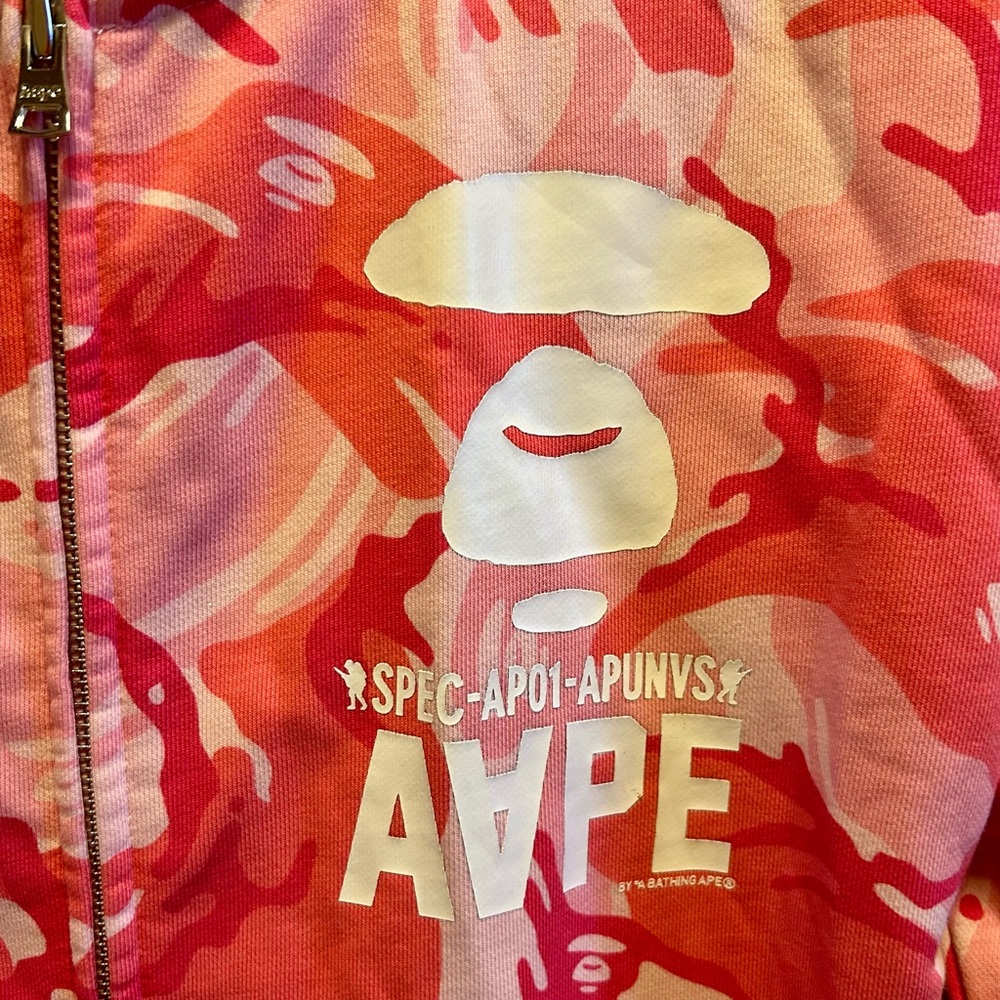 AAPE by Bathing Ape Camo Hoodie - Picture 6 of 9